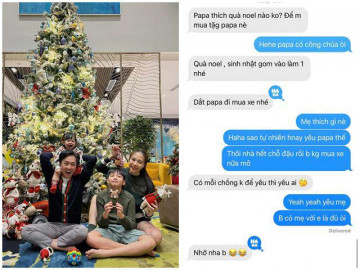 Cường Đôla khoe ảnh gia đình đón Giáng sinh, từ chối thẳng khi Đàm Thu Trang muốn mua xe tặng