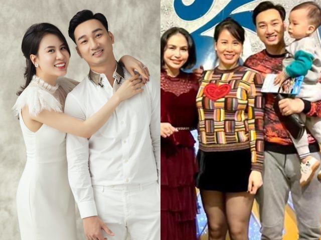 MC Thành Trung khoe ảnh vợ con đêm Giáng sinh, để lộ vòng 2 bất thường của bà xã 