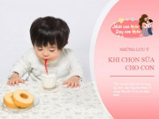 Làm mẹ - Trẻ bao nhiêu tuổi uống sữa bột? Bác sĩ Nhi Đồng mách thời điểm phù hợp
