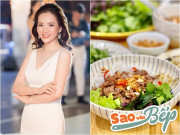 Bếp Eva - MC Đan Lê làm món bún của người miền Nam nhìn hoa cả mắt, dân mạng liền góp ý