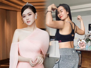 2 sao Việt giảm cân thần tốc sau sinh