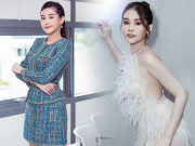 Thời trang - Cô giáo Lê Âu Ngân Anh có thù với đầm xuyên thấu: Khi thì lộ hàng, khi mút ngực phát sáng