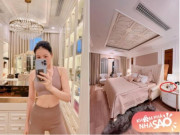 Nhà đẹp - Lệ Quyên khoe phòng ngủ trong biệt thự, sự chú ý của mọi người lại đổ dồn về đầu giường