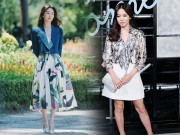 Thời trang - Song Hye Kyo cho chân váy ngắn “thất sủng”, giờ chỉ đam mê một mốt váy kéo chân dài