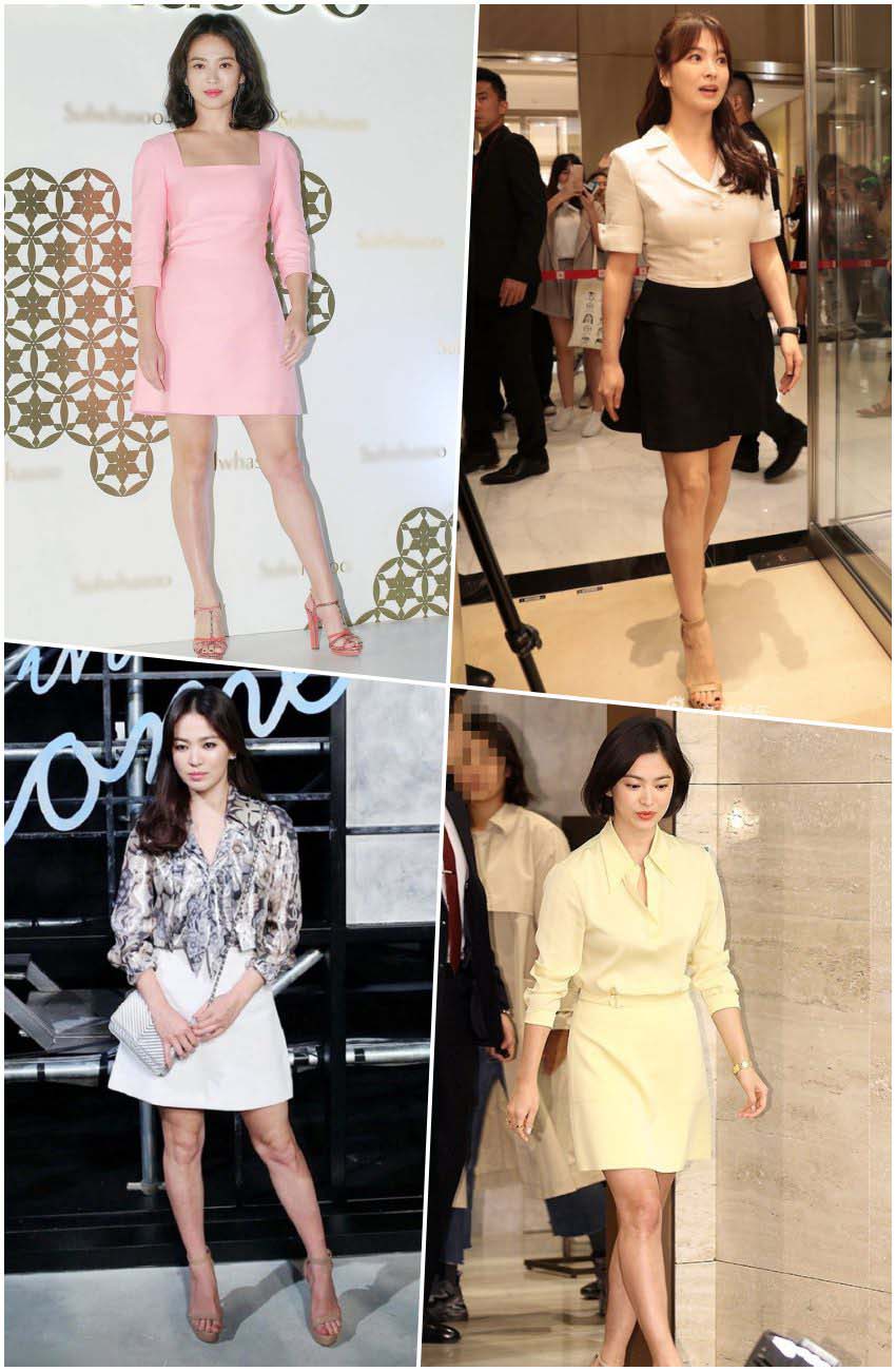 Song Hye Kyo cho chân váy ngắn “thất sủng”, giờ chỉ đam mê một mốt váy kéo chân dài - 6