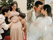 Bà bầu - 2022 chào đón dàn "hổ con" sướng từ trong trứng, là con của nữ đại gia, Á hậu