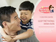 Làm mẹ - Trò chuyện với trẻ theo cách này, con phát triển IQ nhanh chóng, thông minh hơn người