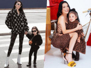 Thời trang - Trà Ngọc Hằng "lên đồ" với con gái chất lừ 