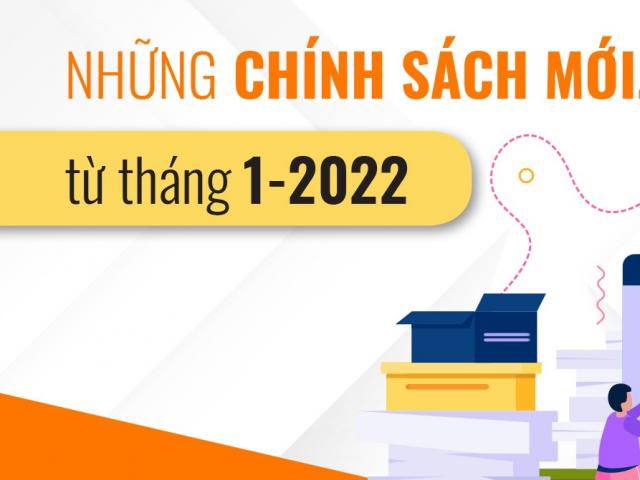 Từ tháng 01/2022, 7 chính sách mới có hiệu lực: Tăng lương hưu, trợ cấp bảo hiểm xã hội