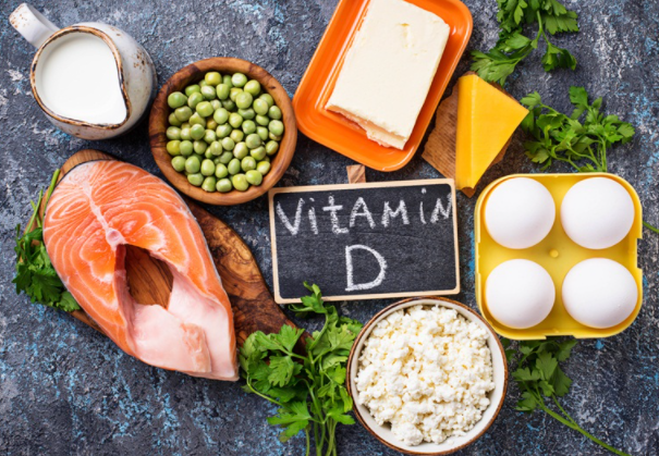 Thực phẩm giàu vitamin D (Ảnh minh họa)