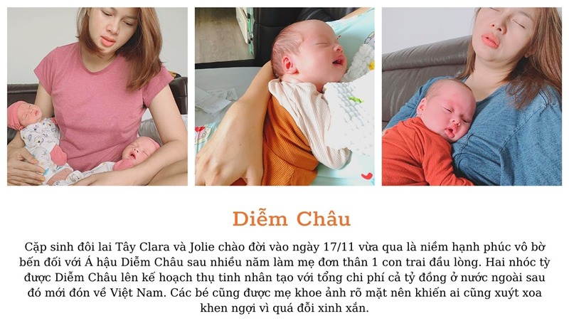 10 Trâu vàng sinh năm 2021: con đại gia Hà Tăng, Phạm Hương…đến cặp song sinh thụ tinh nhân tạo - 5