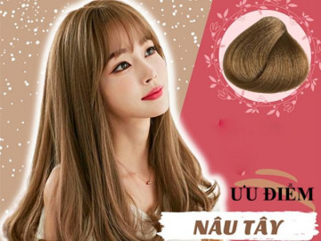 Nâu tây lạnh: Màu tóc đẹp sang trọng quyến rũ giúp tôn da