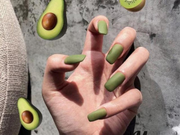 20 mẫu nail màu xanh đẹp nổi bật sang trọng dẫn đầu xu hướng hiện nay