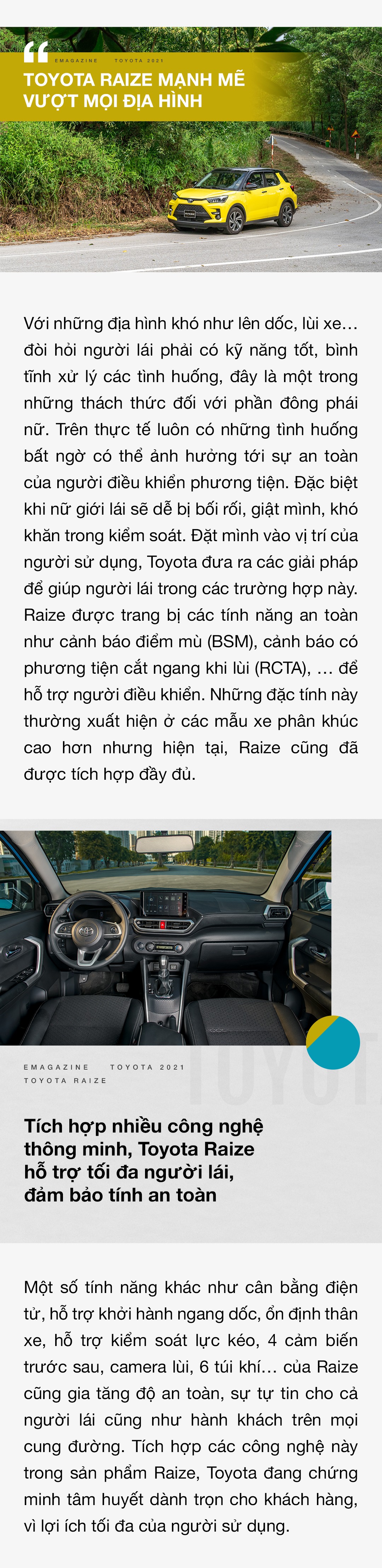 Toyota Raize - xế hộp cá tính khiến phái đẹp mê mẩn - 12