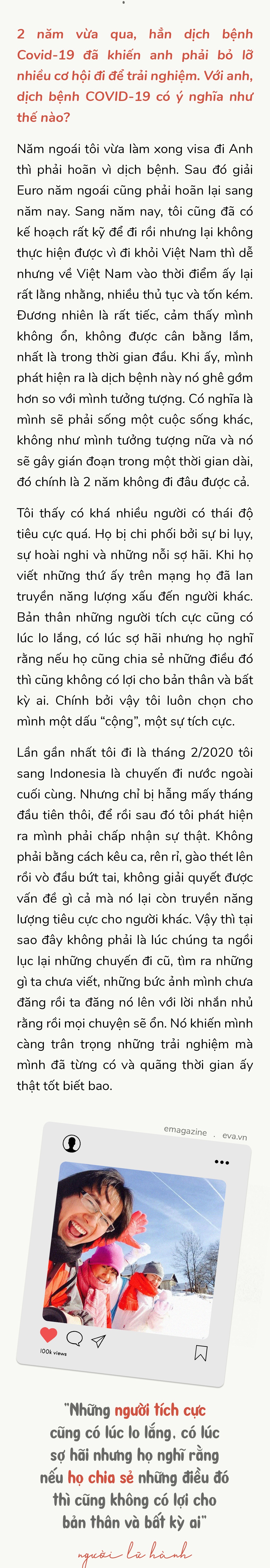 Nhà báo Trương Anh Ngọc: amp;#34;Dịch bệnh không phải lúc kêu ca mà để trân trọng những điều đã quaamp;#34; - 14