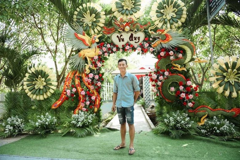 8X miền Tây amp; # 34; hồnamp; # 34; vào cau, ớt, làm cổng cưới rồng đẹp mê hồn đi khắp tỉnh - 1