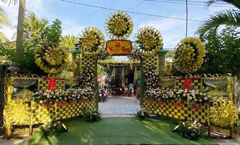 8X miền Tây amp; # 34; hồnamp; # 34; vào cau, ớt, làm cổng cưới rồng đẹp mê hồn đi khắp tỉnh - 4