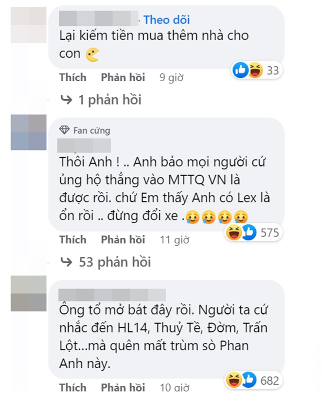 Cư dân mạng đồng loạt khơi lại chuyện cũ với những dòng bình luận mỉa mai MC Phan Anh.