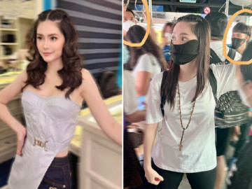 Đoàn Di Băng đi từ thiện sau bão Noru, mặc quần áo giản dị, mang dép bệt nhưng giá cao chót vót