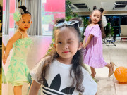 Thời trang - Con gái Khánh Thi được đầu tư váy áo, lúc chuẩn "mợ chảnh" lúc đầy cá tính, mẫu nhí tương lai là đây!