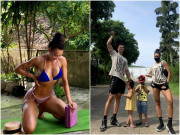 Làm mẹ - Nữ lực sĩ 1m70 lấy chồng cao 1m90: 4 năm có 3 con, chạnh lòng vì lời bàn tán chiều cao của con