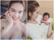 Làm mẹ - Cảnh bỉm sữa của Ngọc Trinh tuổi 33: Không kịp đi vệ sinh, mất ngủ cả đêm
