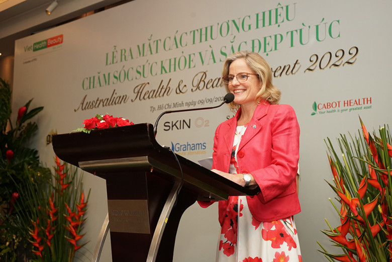Bà Rebecca Ball – Tham tán Thương mại và Đầu tư cấp cao từ Cơ quan Thương mại và Đầu tư Chính phủ Australia.