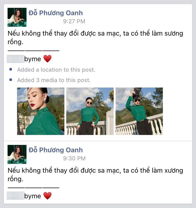 Sao Việt 24h: Viết câu sâu sắc 14 chữ sai 2 lỗi chính tả, Phương Oanh tự nhận mình amp;#34;đã dốt còn chơi chữamp;#34; - 2