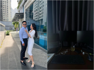 Chồng sang Thái Lan “xõa” tiệc độc thân cùng bạn, Liêu Hà Trinh ở nhà làm một việc đặc biệt