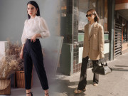 Thời trang - Diện quần âu đen mà ko muốn thành "bà thím", nàng U40 nhất định phải ghim vài bí quyết này