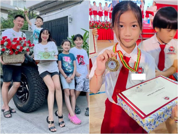 Con gái Ốc Thanh Vân xinh đẹp, học trường xịn, tốt nghiệp tú tài THPT được tuyển thẳng vào ĐH hàng đầu thế giới