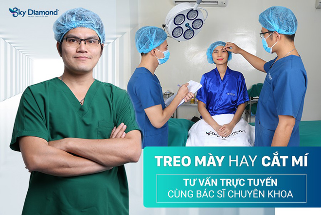 Phụ nữ trung niên nên treo mày hay cắt mí? - 1