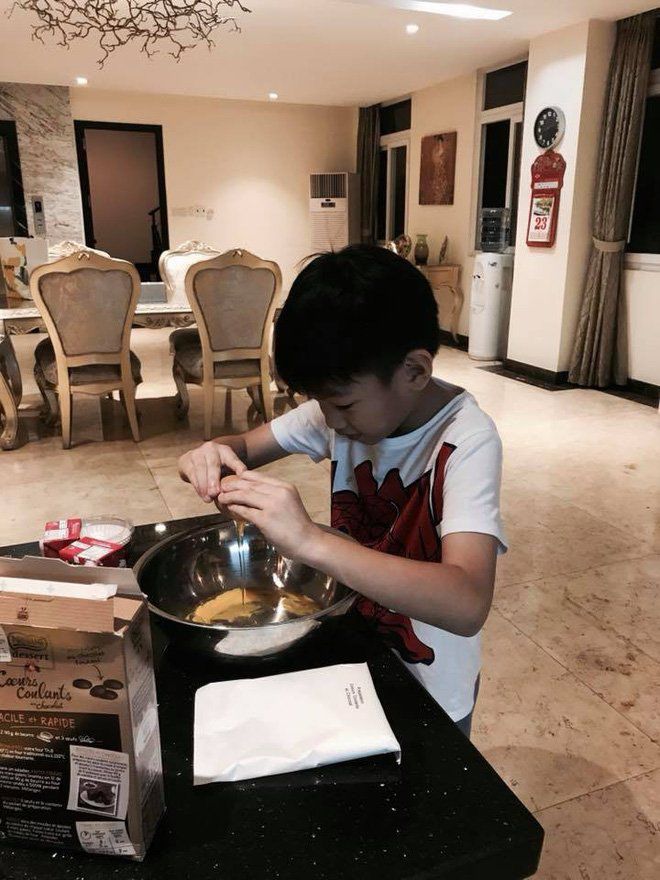 Cường Đôla dự đoán con trai Hồ Ngọc Hà tương lai chiều bạn gái, giờ đã cao hơn bố - 5