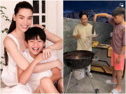 Làm mẹ - Cường Đôla dự đoán con trai Hồ Ngọc Hà tương lai chiều bạn gái, giờ đã cao hơn bố