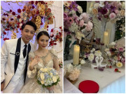 Giải trí - Đám cưới thứ 3 của showbiz Việt hôm nay: Nhóm HKT hội tụ đông đủ, Hồ Gia Hùng tặng cô dâu quà quý