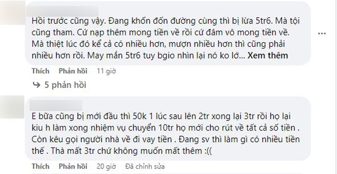 Nhiều người đã sập bẫy bởi phương trức lừa đảo này. (Ảnh chụp màn hình)