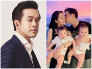 Giải trí - Nam giám khảo đào hoa nhất nhì showbiz Việt, cưới vợ kém 13 tuổi quyến rũ và sinh liền 2 con trai