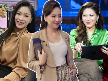 Dàn MC của VTV lên đồ đi làm, bắt bài phong cách đón Thu sang xịn