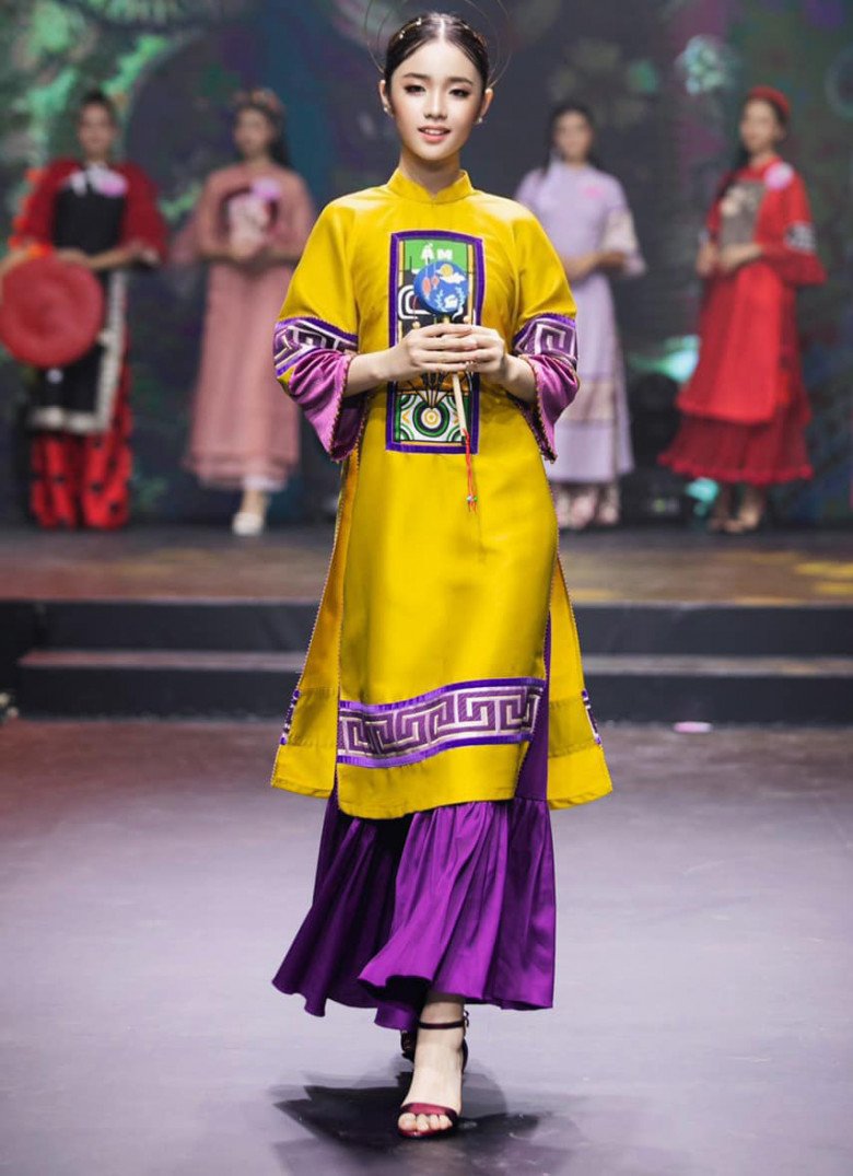 Con gái nuôi Bằng Kiều 1m7 diện áo dài dáng chuẩn hoa hậu, đời thường mặc chất chơi như sao nhạc rock - 9