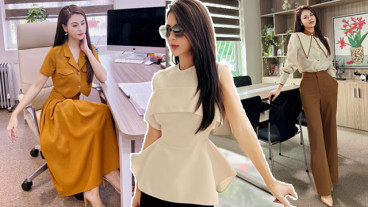 Lương Thu Trang sắp “soán ngôi” thánh nữ công sở của Phan Minh Huyền, stylist tiết lộ số đo 3 vòng khủng