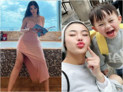 Làm mẹ - Hoa hậu ăn chơi nhất Sài Gòn làm mẹ đơn thân, nói đùa "nhặt con về nuôi", cậu bé đáp rất thông minh