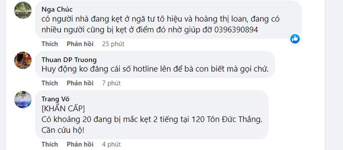 Cận cảnh ngập tứ bề ở Đà Nẵng, nhiều người nhờ giúp khẩn - 1