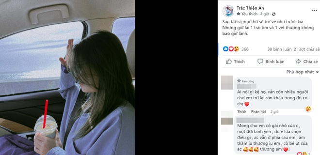 Ngoại hình mới của Thiện Nhân sau khi bỏ nhà theo bạn trai, có chia sẻ gây xôn xao - 1