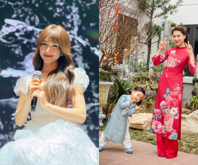 Hòa Minzy từng xây tặng bố mẹ căn biệt thự 5 tầng trị giá hàng chục tỷ đồng ở Bắc Ninh. Đây cũng là nơi cô thường đưa con trai về thăm ông bà và chụp ảnh.