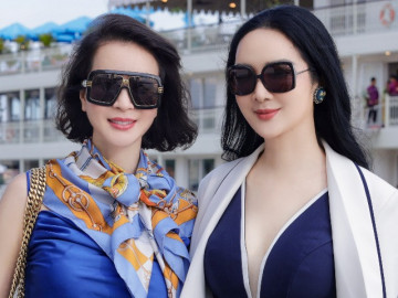 Bộ đôi nữ hoàng ảnh lịch Thanh Mai - Giáng My hội ngộ, cặp bạn thân như không già đi theo thời gian