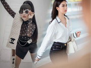 Thời trang - Khi 2 "yêu nữ hàng hiệu" đụng hàng: Vợ Minh Nhựa cũng một chín một mười với Ngọc Trinh