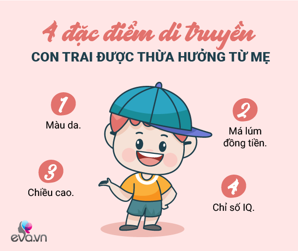 Những đặc điểm ngoại hình bé trai được thừa hưởng từ mẹ, xem ngay con có bao nhiêu - 4