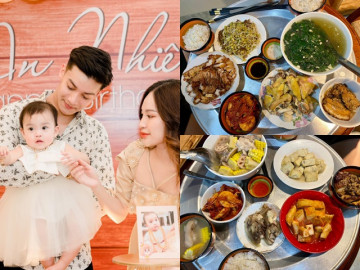 Chồng nhà người ta nấu cơm cữ cho vợ lạ lắm: Cho vợ ăn cả thế giới sau sinh, sữa dạt dào đặc sánh