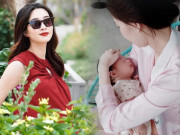 Hai lần đi đẻ kín bưng của Hoa hậu Đặng Thu Thảo, nhà chồng có hành động quan tâm cực chu đáo