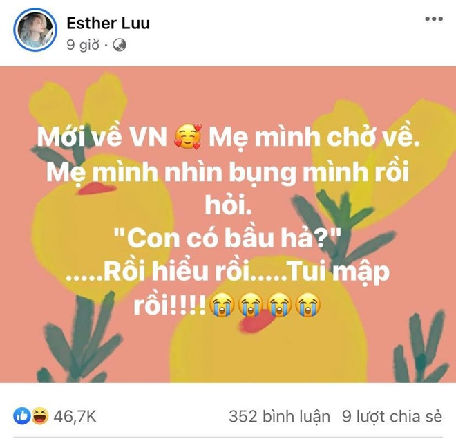 Hari Won bị chính mẹ của mình đặt hoài nghi chuyện có bầu.